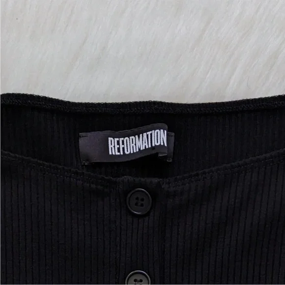 Reformation Teagan Off The Shoulder Top XS - Picture 4 of 5